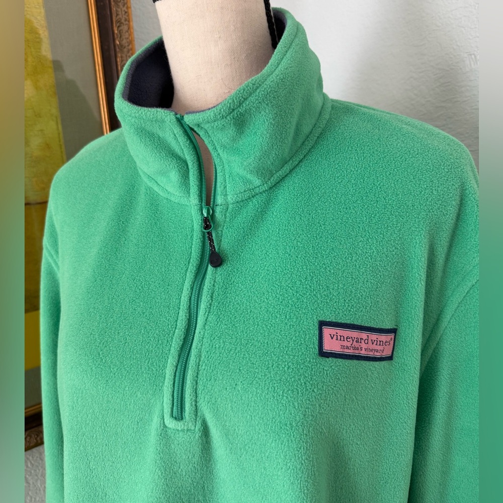 Vineyard Vines men’s quarter zip fleece top